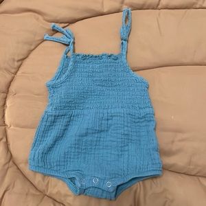 Grayson Mini newborn onesie